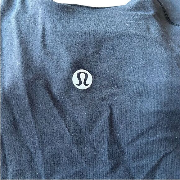 Lululemon Women’s 10 Align Tank Solid Black Fitted Crop Padded Basic Trendy New - Picture 6 of 10